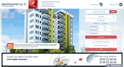 Desktop Screenshot of apartamenteiasi.ro