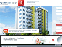 Tablet Screenshot of apartamenteiasi.ro